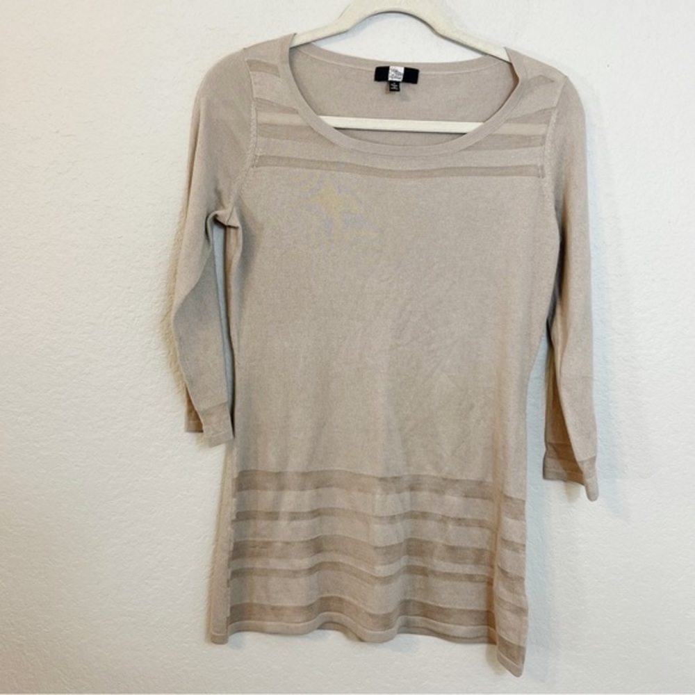 Saks Fifth Avenue Silk Cashmere Thin‎ 3/4 Sweater